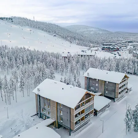 Tunturinlaita A4, Ski-in Ski-out 3xbedroom * Levi
