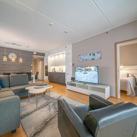 Tunturinlaita A4, Ski-in Ski-out 3xbedroom * לוי