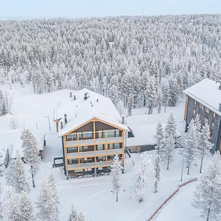 Tunturinlaita A4, Ski-in Ski-out 3xbedroom * 레비