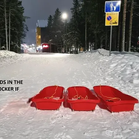 Loma-asunnot Tunturinlaita A4, Ski-in Ski-out 3xbedroom