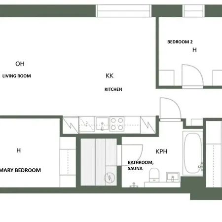 Tunturinlaita A4, Ski-in Ski-out 3xbedroom Holiday home *