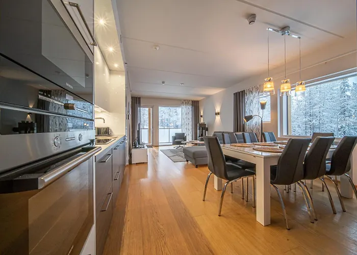 Σπίτι διακοπών Tunturinlaita A4, Ski-in Ski-out 3xbedroom