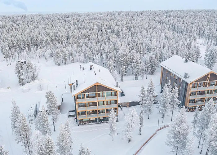 Tunturinlaita A4, Ski-in Ski-out 3xbedroom * Levi