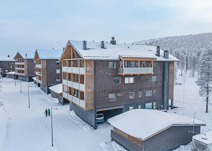 Tunturinlaita A4, Ski-in Ski-out 3xbedroom *