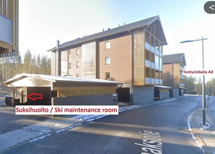 Tunturinlaita A4, Ski-in Ski-out 3xbedroom Σπίτι διακοπών