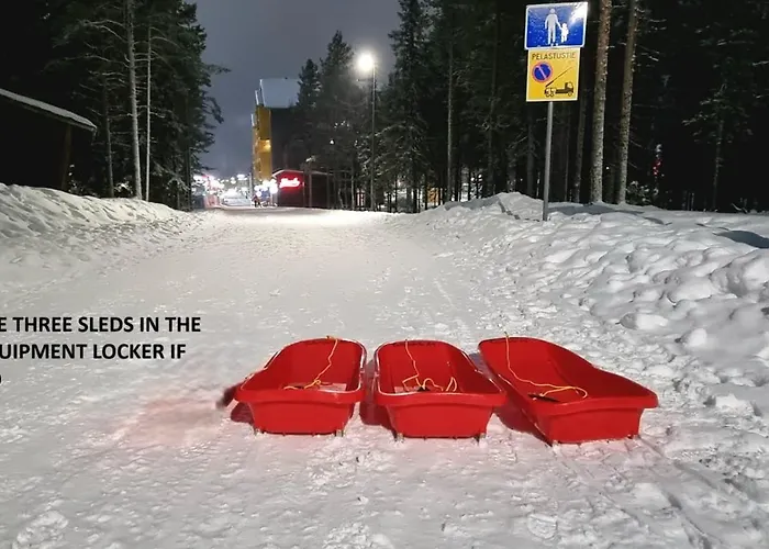 Σπίτι διακοπών Tunturinlaita A4, Ski-in Ski-out 3xbedroom